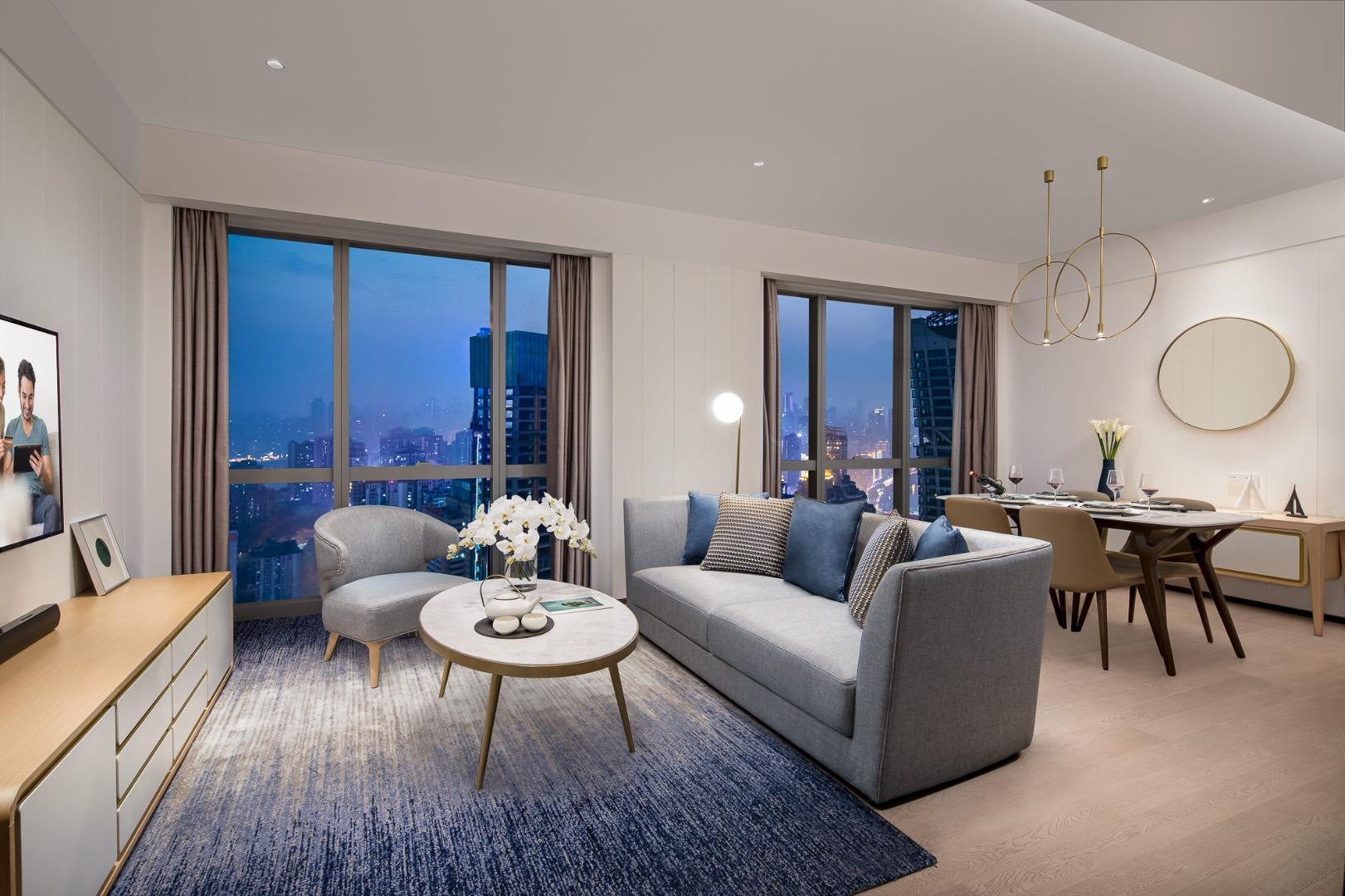 Ascott Raffles City Chongqing Exterior foto