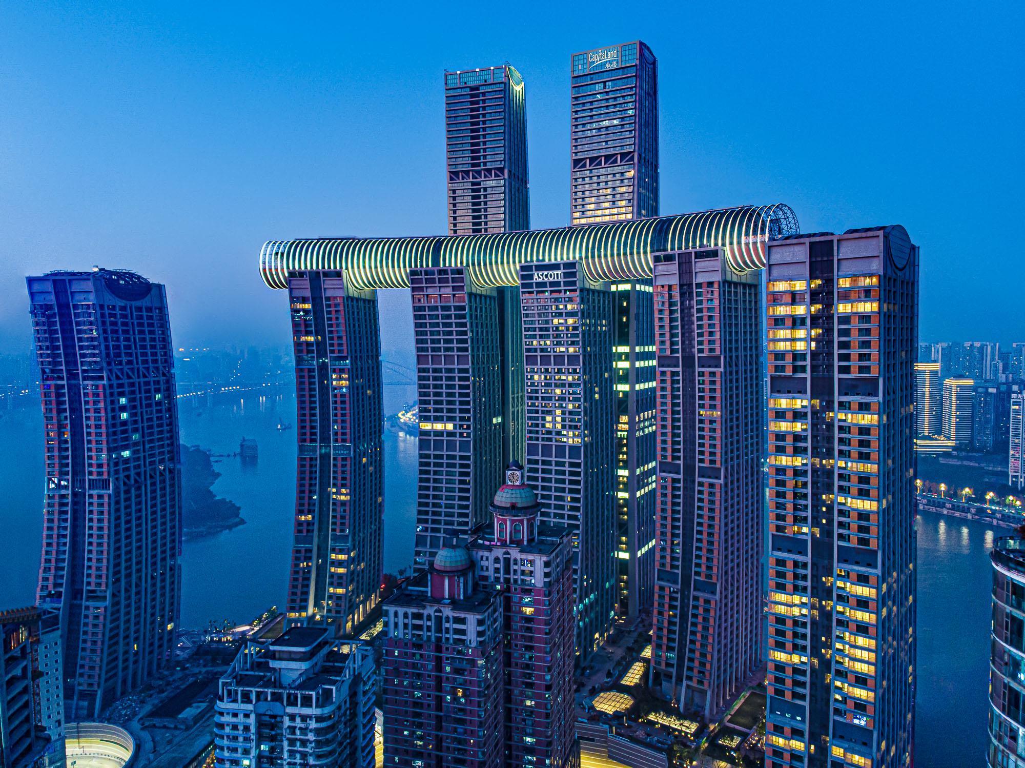 Ascott Raffles City Chongqing Exterior foto